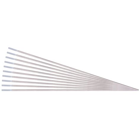 1.6mm x 150mm Zirconiated Tungsten Electrodes (Pack of 10) (98449)