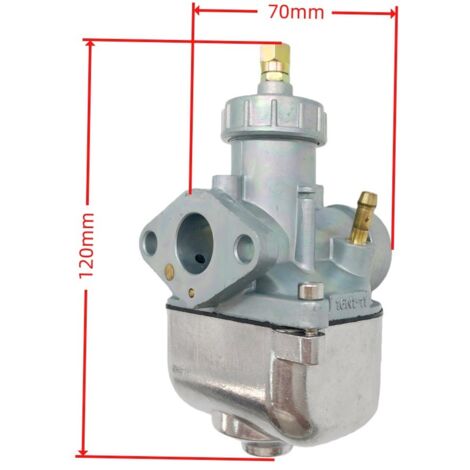 16N1-11 Vergaser geeignet für S50, S51, 60, S70, SR4, 404-134 Motorrad-Kraftstoffzubehör, Drosselklappenbaugruppe mit hoher Zerstäubungseffizienz, gleichmäßige Kraftstoffzerstäubung.
