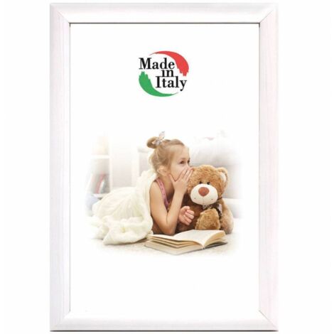 16PZ CORNICE QUADRI LIGHT 20X30 BIANCO