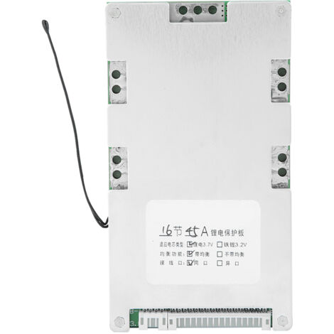 16S 45A BMS-Schutzplatine für Li-Ionen-Akkus mit Balancierfunktion