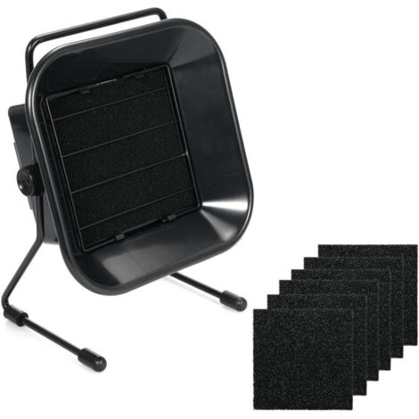 16W 50Hz Extracteur de fumée à souder - Filtre absorbeur de fumée pour un travail sûr - Réglable - Faible bruit