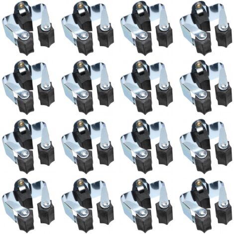16x Gerätehalter für die Wand Besenhalter Schaufel Spaten Wand Halterung