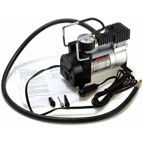 16x8x11cm Portable Anti-pincement Mini compresseur d'air pompe de gonflage de pneu électrique 12V 120PSI pompe robuste pour vélo/voiture/coffre