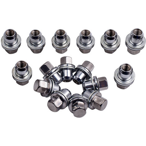 16xAleación Tapa Tuerca De La Rueda X16 for Land Rover Discovery 3 & 4 RRD50029