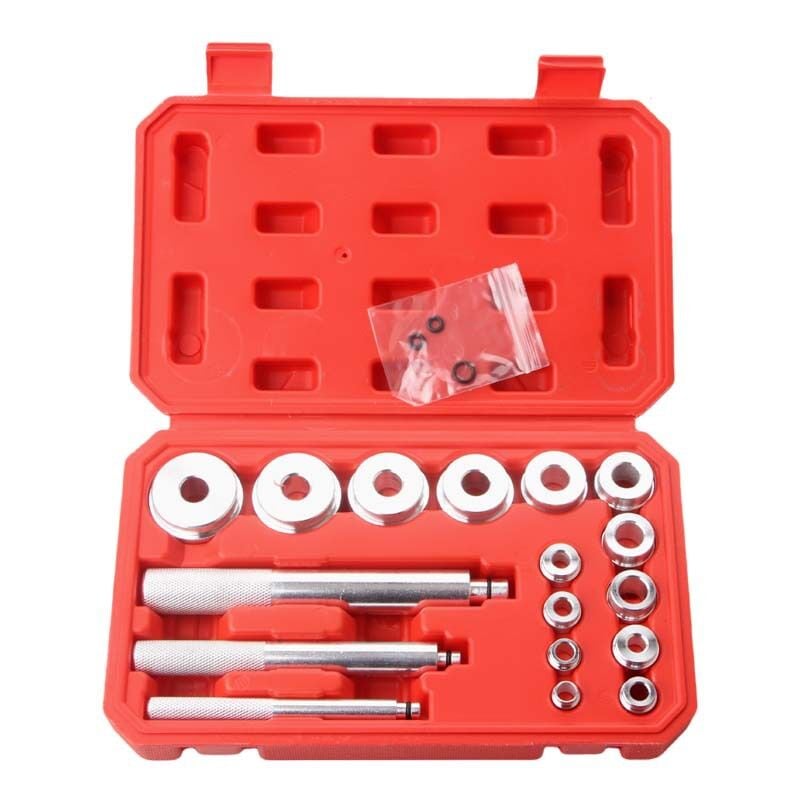 Ensoleille - 17 pièces for d'outils d'installation et de retrait de coussinets de roulement pour extracteur d'installation de petits roulements