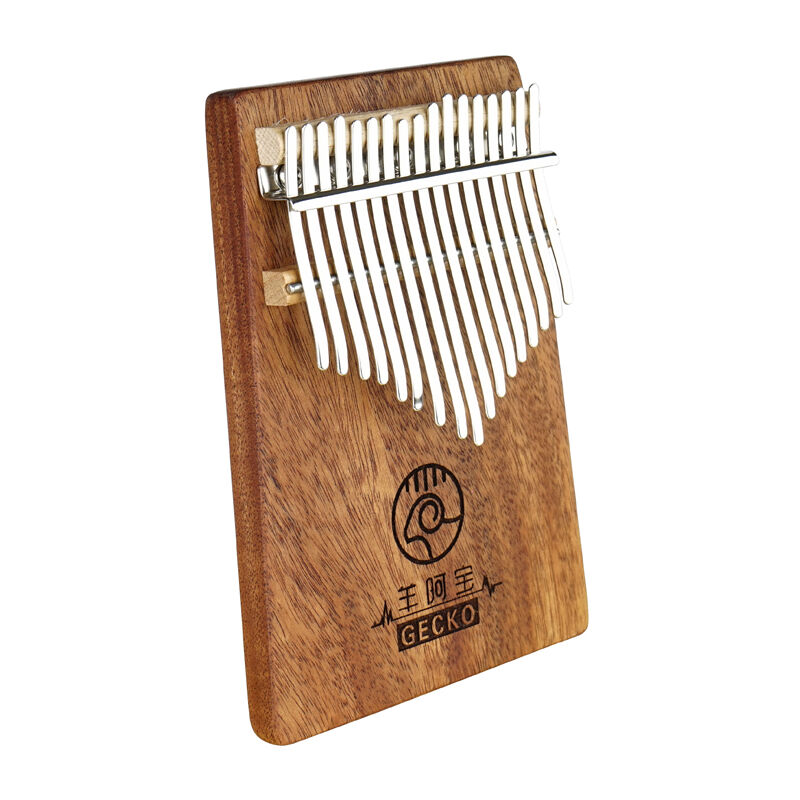 

17 teclas Kalimbas dedo pulgar Piano teclado de madera percusión instrumento musical regalo