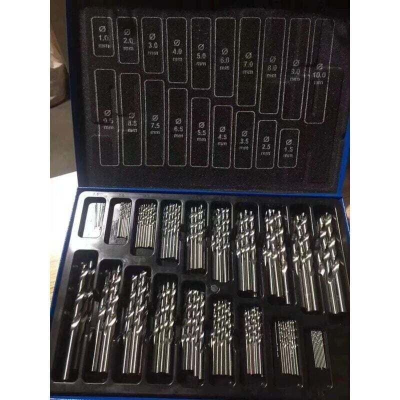 Image of 170-teiliges Kobalt-Bohrerset (HSS-Co / Edelstahl) HSS-Metall – speziell für Edelstahl entwickelt