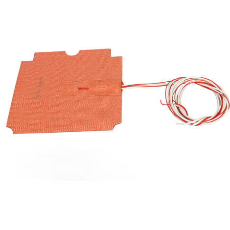 170 x 170 mm 500-W-Silikon-Heizmatte für 3D-Drucker, Hochleistungs-Heizbett-Erweiterung K3