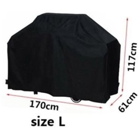 170 x 61 x 117 cm - Housse de protection étanche pour barbecue, couverture anti-poussière, pour barbecue.