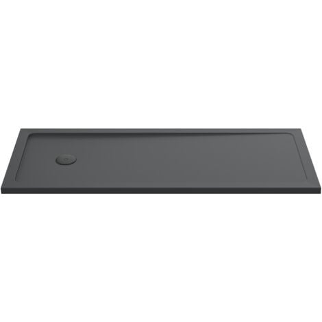 1700 x 700mm Premium Bath Replacement Shower Tray - Slate Grey