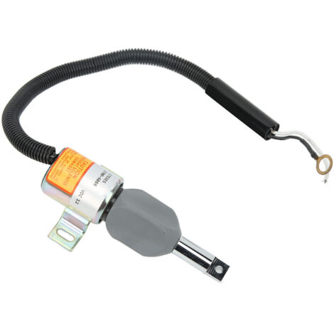 17004061, Solénoïde d'arrêt de Carburant, Réponse Rapide, Ajustement Parfait pour Chargeuse Compacte.