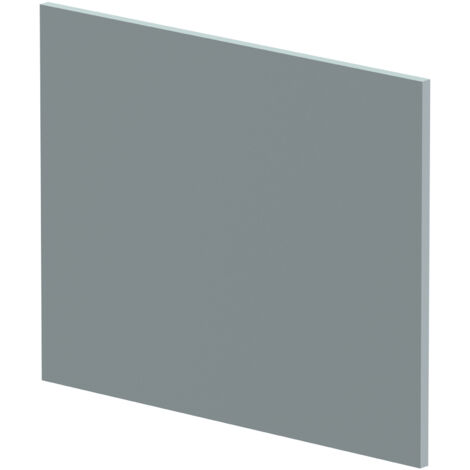 1700mm Chartley L Shape Square End Bath Panel - Matt Coastal Grey