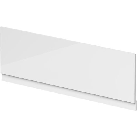 1700mm Gloss White MDF Front Bath Panel & Plinth