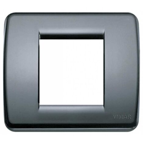 17098.15 Placa Rondò 1 Módulo O 2 Módulos Reducidos Gris Grafito