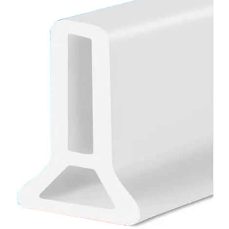 170CM Barrière de douche pliable, Joint Porte Douche, Seuil de Douche pour Séparation Humide et Sèche, Convient pour la Cuisine