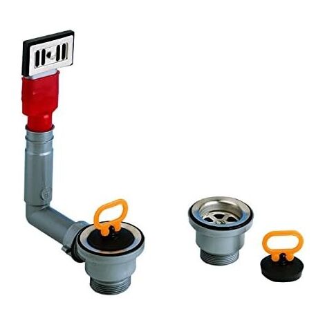 1711 piletta c/foro ø60+tp rett. Ø1.1/2 " 1711.008
