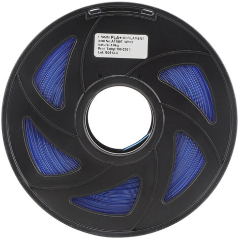 1,75 mm blaues PLA-Filament für 3D-Druck, 1-kg-Spule – Hochwertiges Material