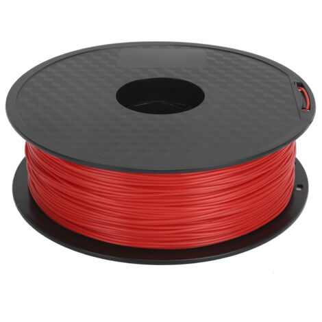 1,75 mm rotes PLA-Filament für 3D-Drucker – 340 m Spule – Druckzubehör und Verbrauchsmaterialien