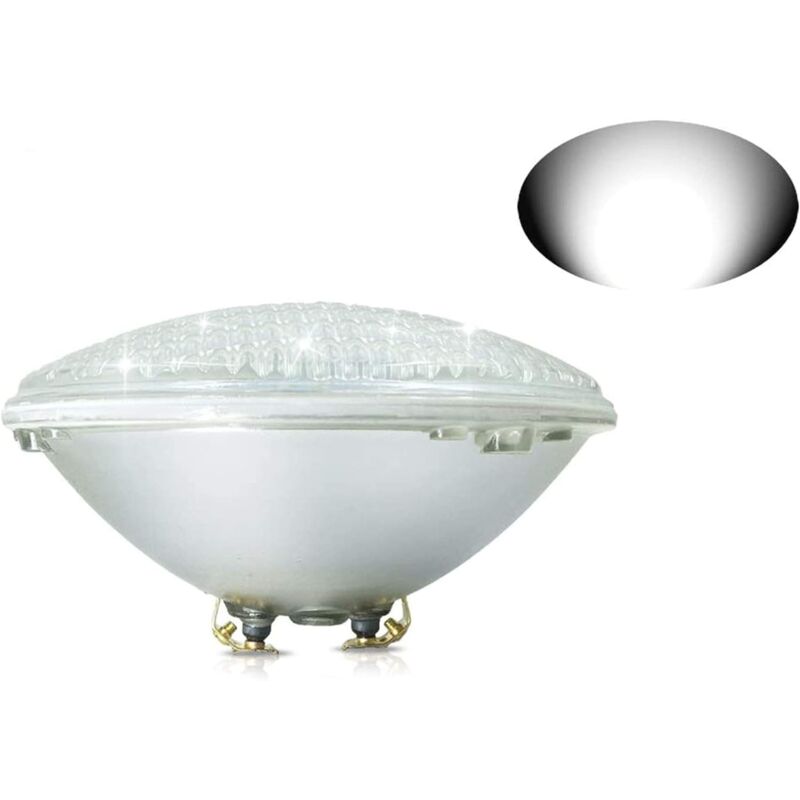 178 (mm) PAR56 lumière LED blanche pour piscine 12V DC/AC étanche IP68 lumières sous-marines remplacent les ampoules halogènes