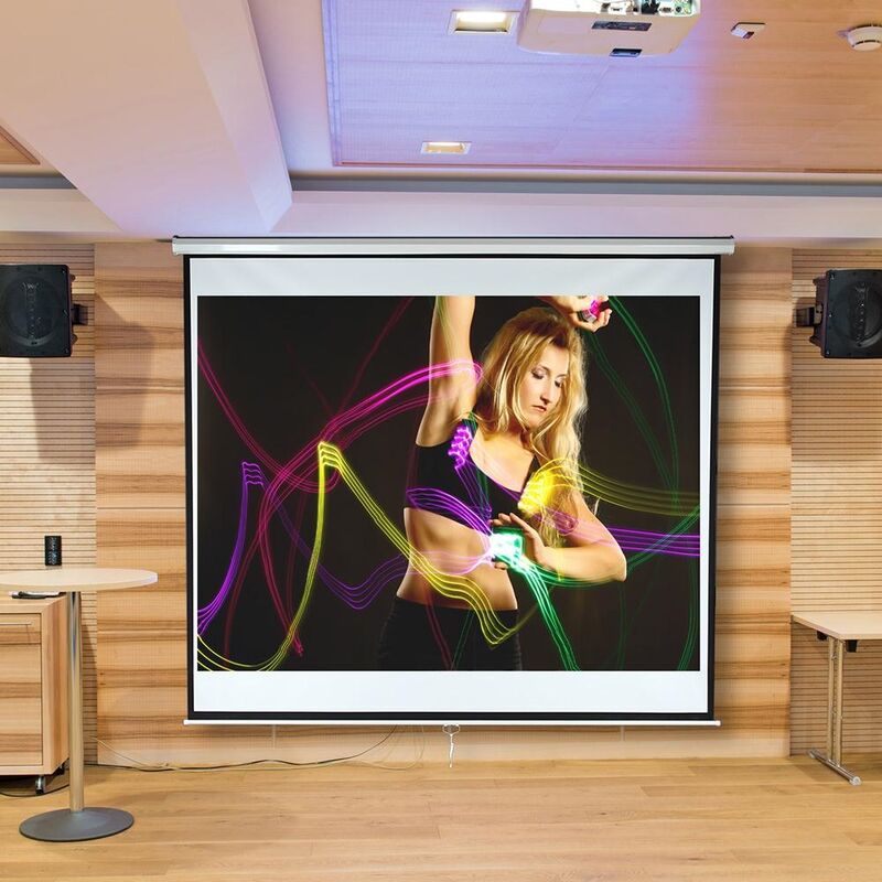 Mucola - Schermo Beamer Melko 178CM Schermo di proiezione Rollo schermo home cinema