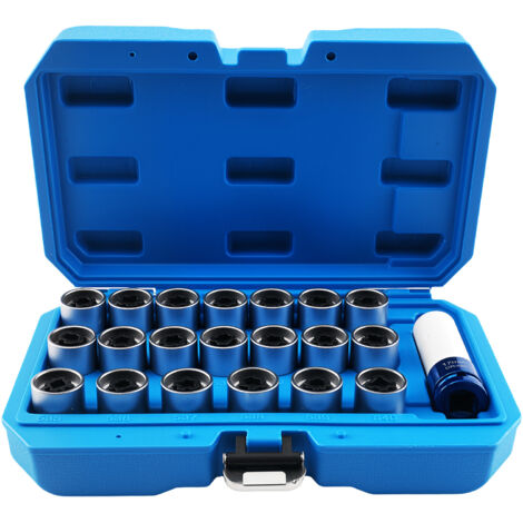 17mm Wheel Lock Tool 20pc for Volkswagen Sharan Passat Tiguan 2006+ 20 Keys