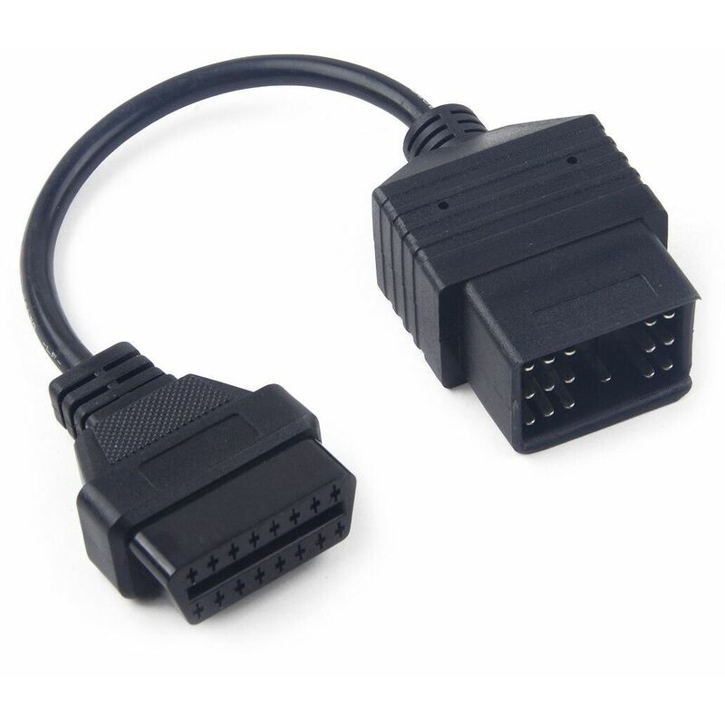 

17Pin OBD1 a 16Pin OBD2 Cable Diagnostico compatible con Toyota OBDII conector adaptador