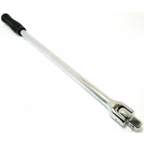 18" 1/2" DRIVE FLEXI HEAD 450MM KNUCKLE BREAKER BAR WRENCH RATCHET SS151