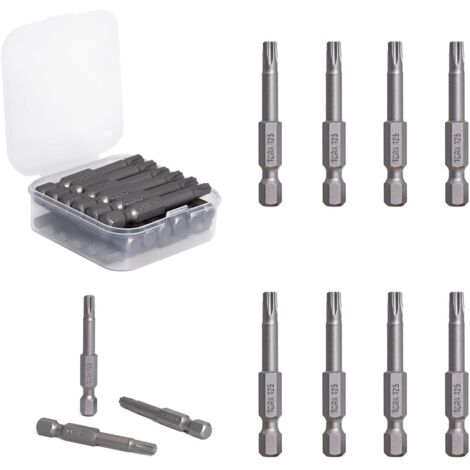 18 Embout Torx, T25 Acier S2, 50 mm Magnétique, Outils Électriques, Réparation Automobile