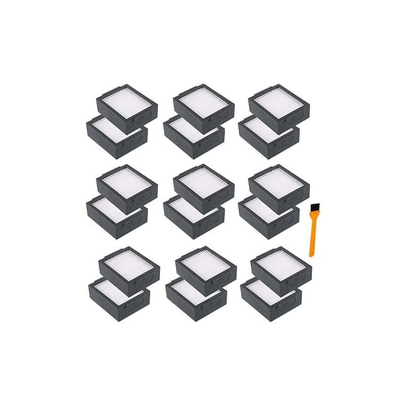 SNQ - 18 Filters Replacement For Irobot Roomba e And i Series E5(5150) E6(6198) I3(3150) I3+(3550) I6+(6550) I7(7150) I7+(7550) Robot Vacuums