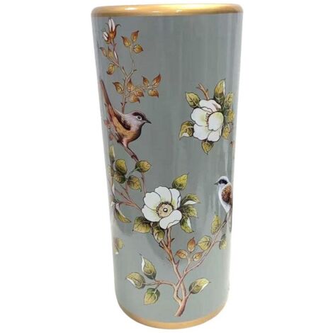 18 Inch Umbrella Stand - Ceramic - L20 x W20 x H46 cm - Grey