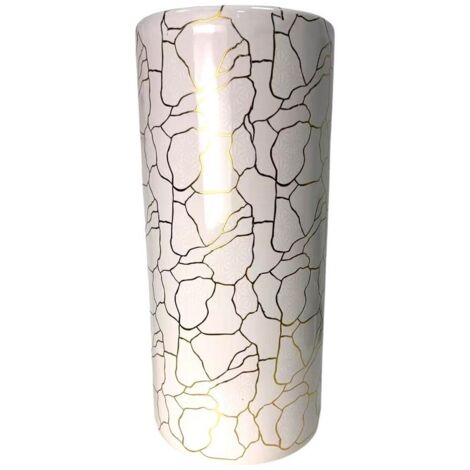 18 Inch Umbrella Stand - Ceramic - L20 x W20 x H46 cm - White