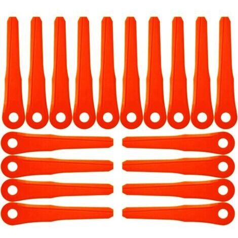 18 lames de rechange en plastique 4002 007 1000 pour Stihl Polycut 6-2 6-3 7-3 28-2 48-2 40020071000