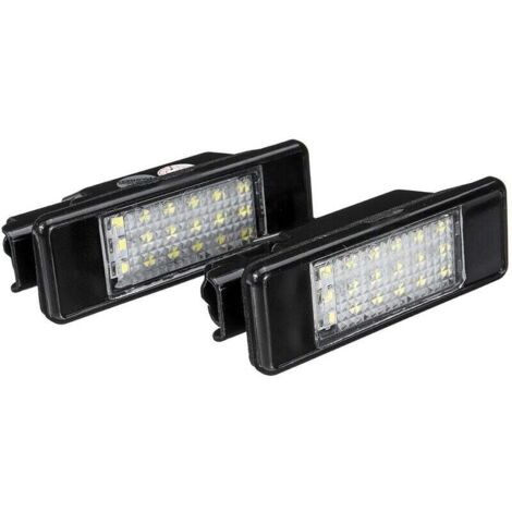 18-LED-Kennzeichenbeleuchtung für Peugeot 106207307308406407 C2 C3 C4