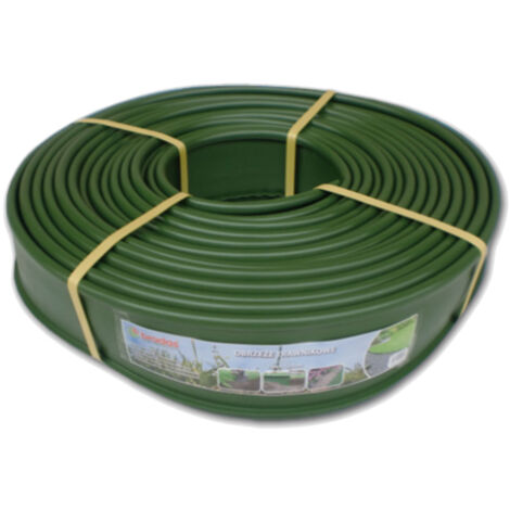 18 Meter 18 Meter Rasenkante aus Kunststoff in grün
