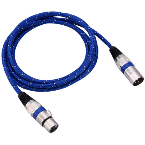 1,8 Meter langes XLR-Stecker-auf-3-Pin-Buchse-Audiokabel für Mikrofon