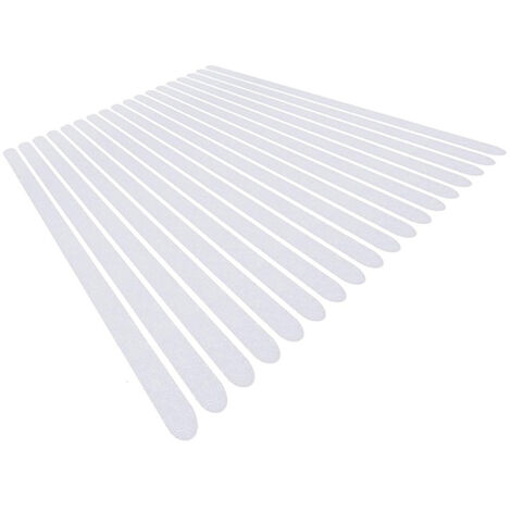 18 Pcs Anti Slip Strips Safety Shower Treads Stickers Bathtub Non Slip Stickers Anti Skid Tape for Shower