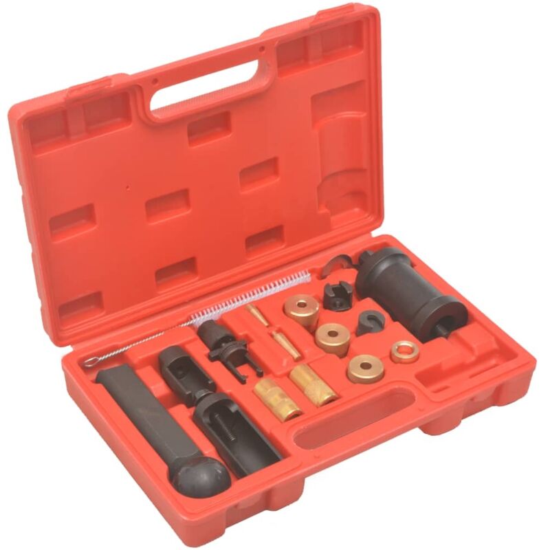 18 Piece Injector Removal & Installer Tool Kit for vag vw Petrol Vidaxl