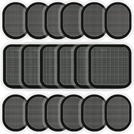 18 Pièces Électrode de Ceinture.Compatible avec Abs Series. Électrode de Rechange pour Ceintures Musculation Abdominales