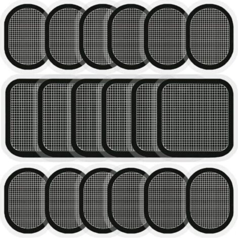 18 Pièces Électrode de Ceinture,Compatible avec Abs Series, Électrode de Rechange pour Ceintures Musculation Abdominales