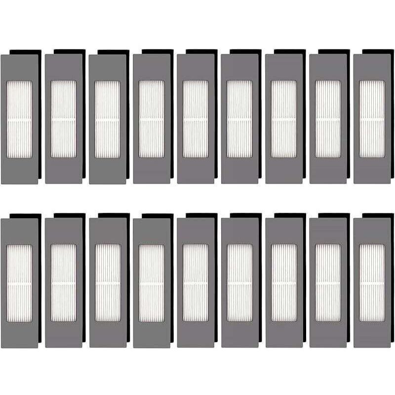 (18 pieces) N10 HEPA filters for Ecovacs DEEBOT OZMO N10 N10 Plus 920 950 T8 AIVI Max T9 T5 N5 N7 N8+ N8 Pro Plus robot vacuum cleaners
