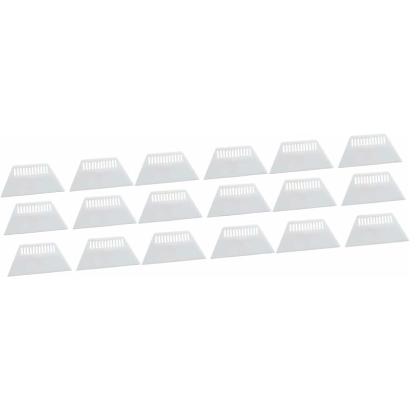 18 pièces outil de lissage des bordures grattoir outil de film grattoir de voiture autocollant mural grattoir raclette applicateur outil fenêtre