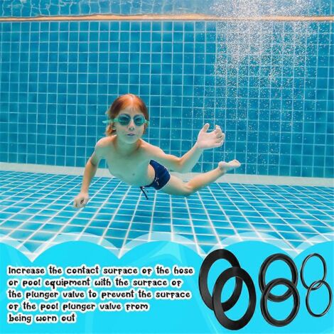 18 rondelles toriques en caoutchouc 25076RP pour piscine