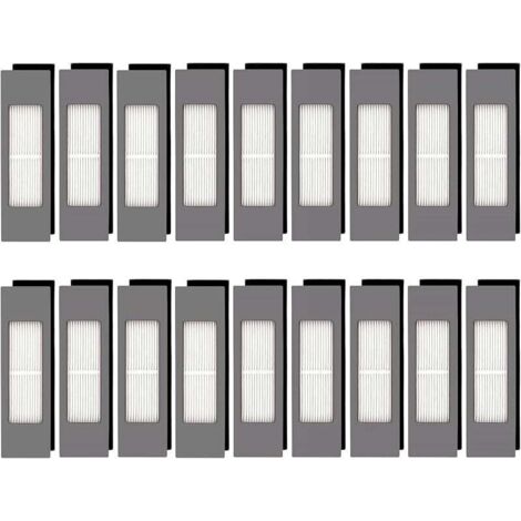 (18 Stück) N10 HEPA-Filter für Ecovacs DEEBOT OZMO N10 N10 Plus 920 950 T8 AIVI Max T9 T5 N5 N7 N8+ N8 Pro Plus Roboter-Staubsauger