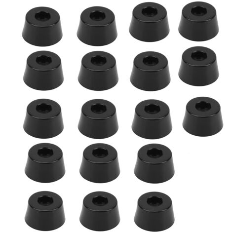 18-teiliges Set rutschfester Möbelbeinschoner, Bodenmatten für Tische und Stühle