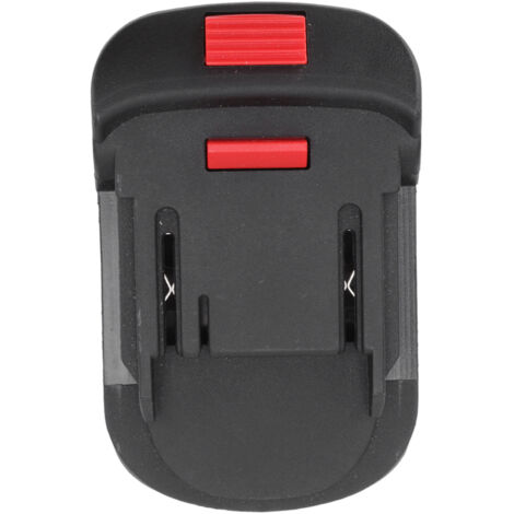 18-V-auf-20-V-Batterieadapter, schwarzes ABS – kompatibel mit Heimwerkerwerkzeugen, integrierter Schutz – kompakte Größe 11 x 7 x 4 cm