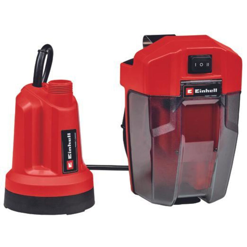 Einhell - Bomba De Agua Transparente A Pilas Ge-Sp 18 Ll - 4181560