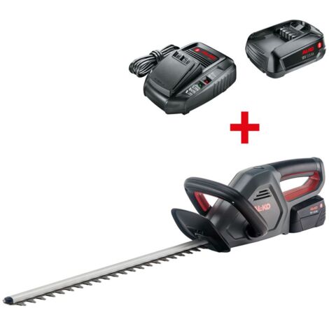 18 V Bosch Home and Garden Compatible Cordless Hedge Trims HT 1845 Set  Con batteria 18 V 2,5 AH +