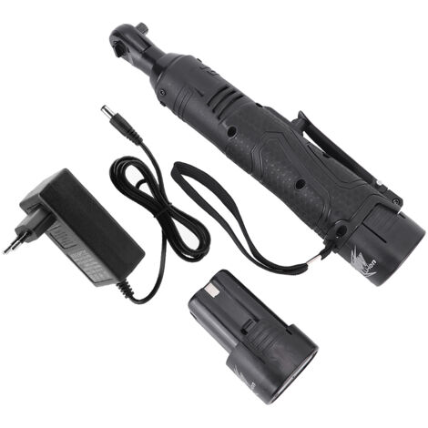18-V-Elektro-Schlagschrauber mit Lithium-Akku, 3/8-Zoll-Winkelstück, 220-V-Ladegerät, EU-Stecker