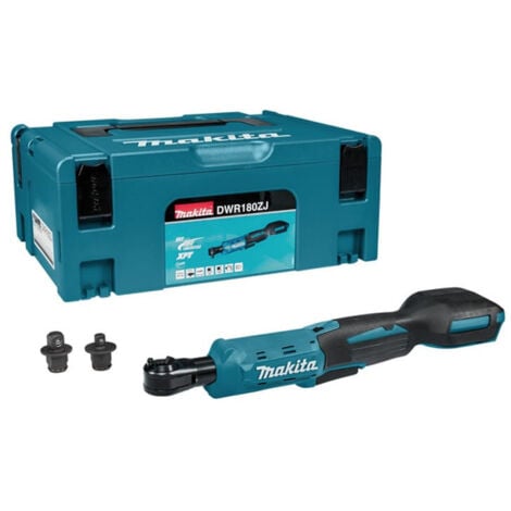 18 V Li-Ion Ratschenschlüssel 3/8" 1/4" 47,5 Nm (Einzelprodukt) in MAKPAC - MAKITA DWR180ZJ