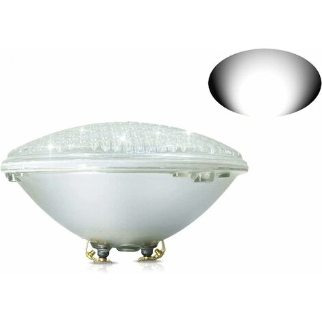 VOLAVO 18 W weiße LED-Poolleuchte PAR56 12 V AC/DC, wasserdichte Unterwasserbeleuchtung, ersetzt Halogenlampen [Energieklasse A++]